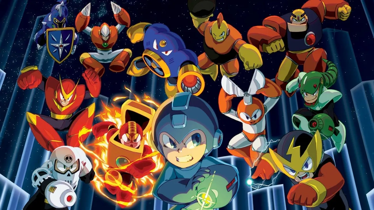 imagem de capa do Mega Man