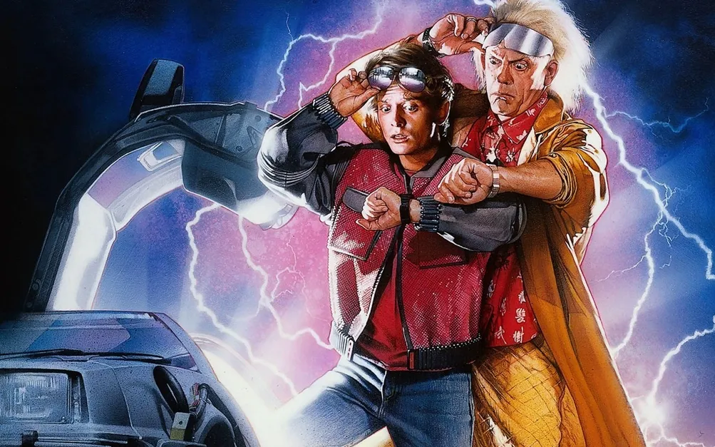 capa do filme  De Volta pro Futuro 2