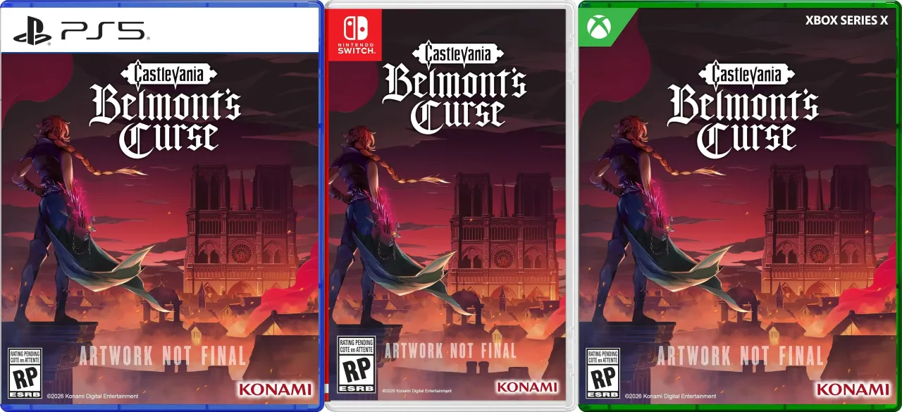 Arte de Rose Belmont, protagonista de Castlevania: Belmont's Curse
