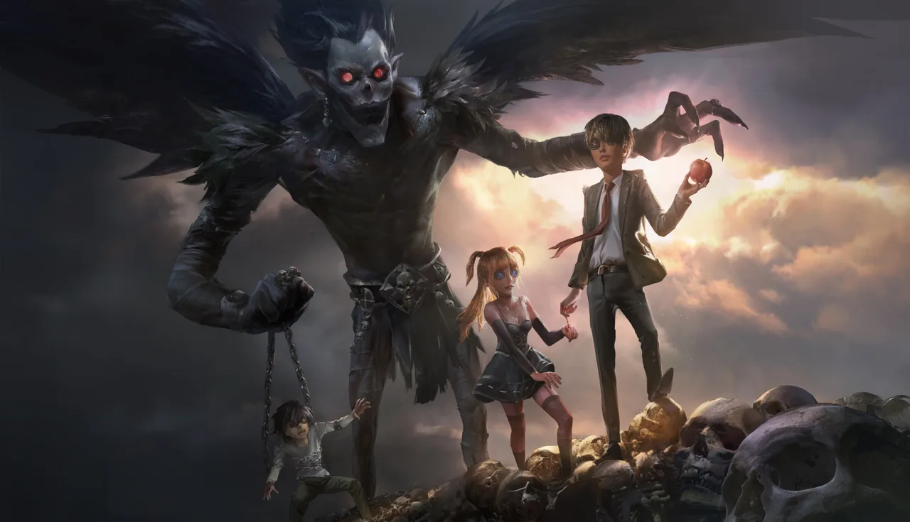 Light Yagami e o shinigami Ryuk