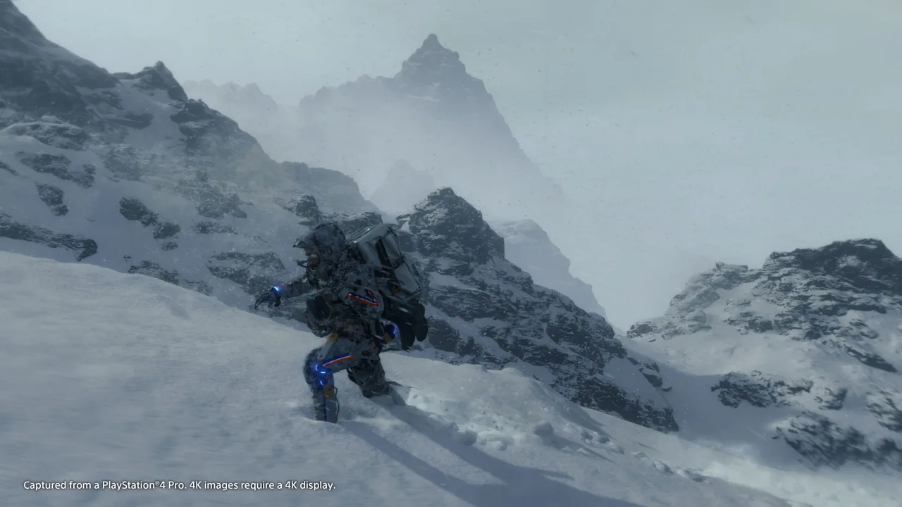 Paisagem de Death Stranding