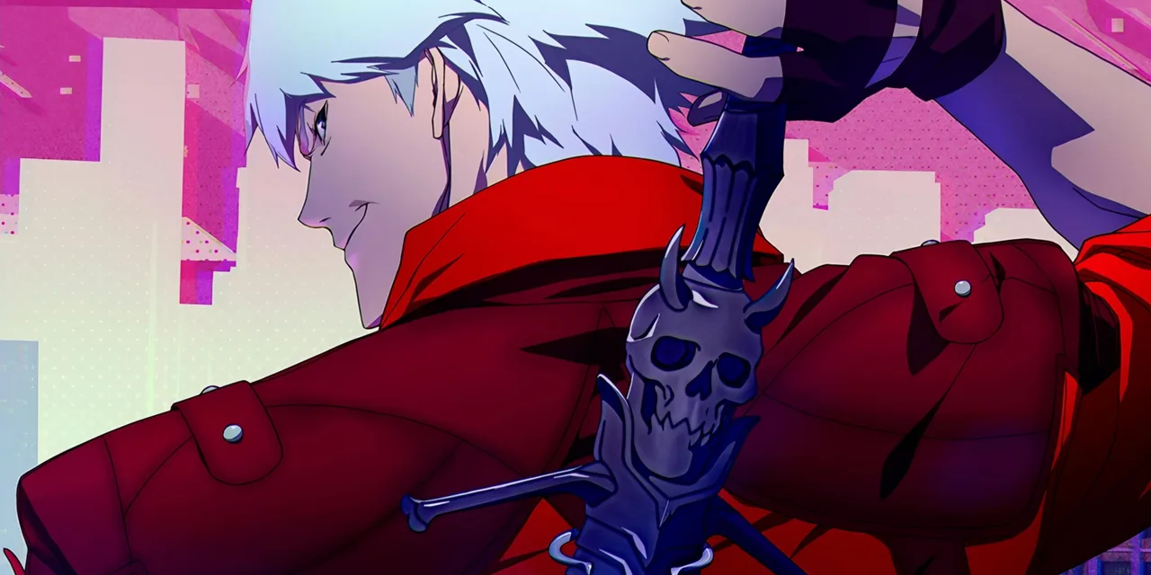 Cena do anime Devil May Cry da Netflix