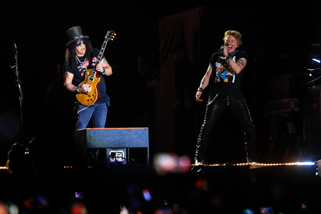 Guns N' Roses ao vivo