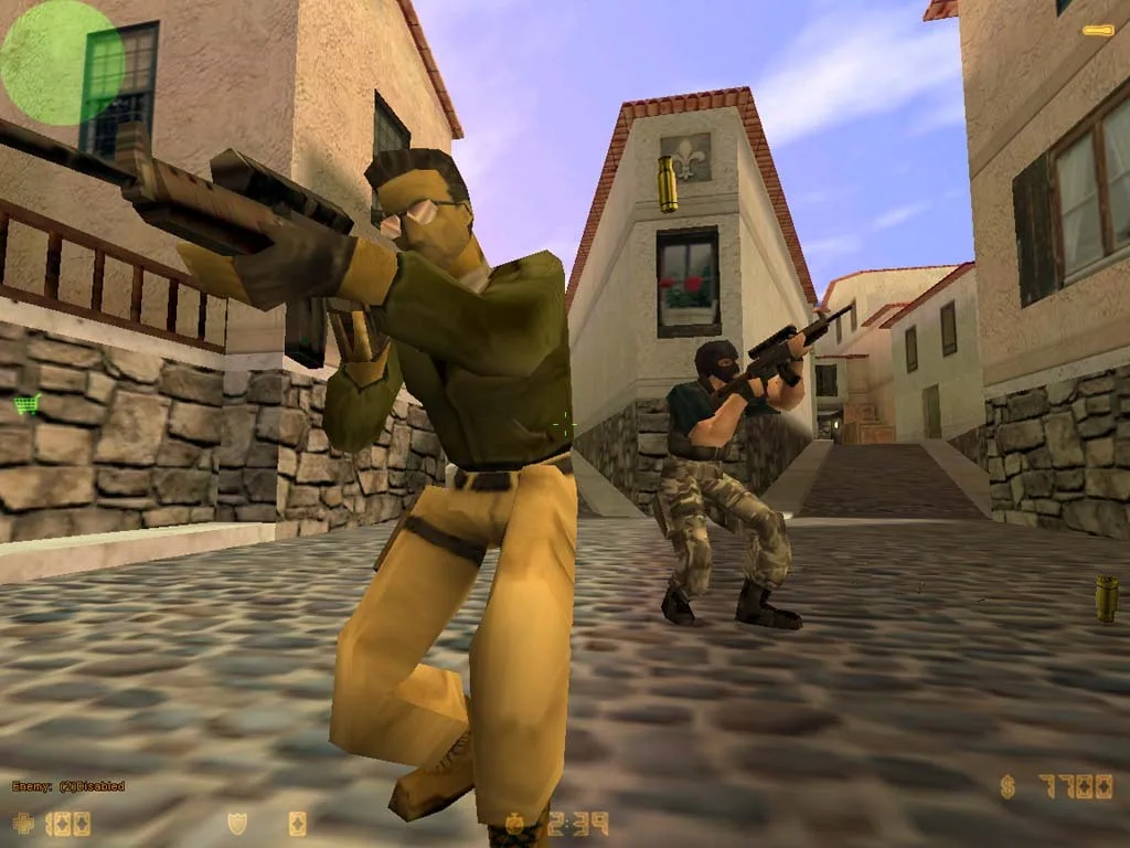 Partida do Counter-Strike clássico