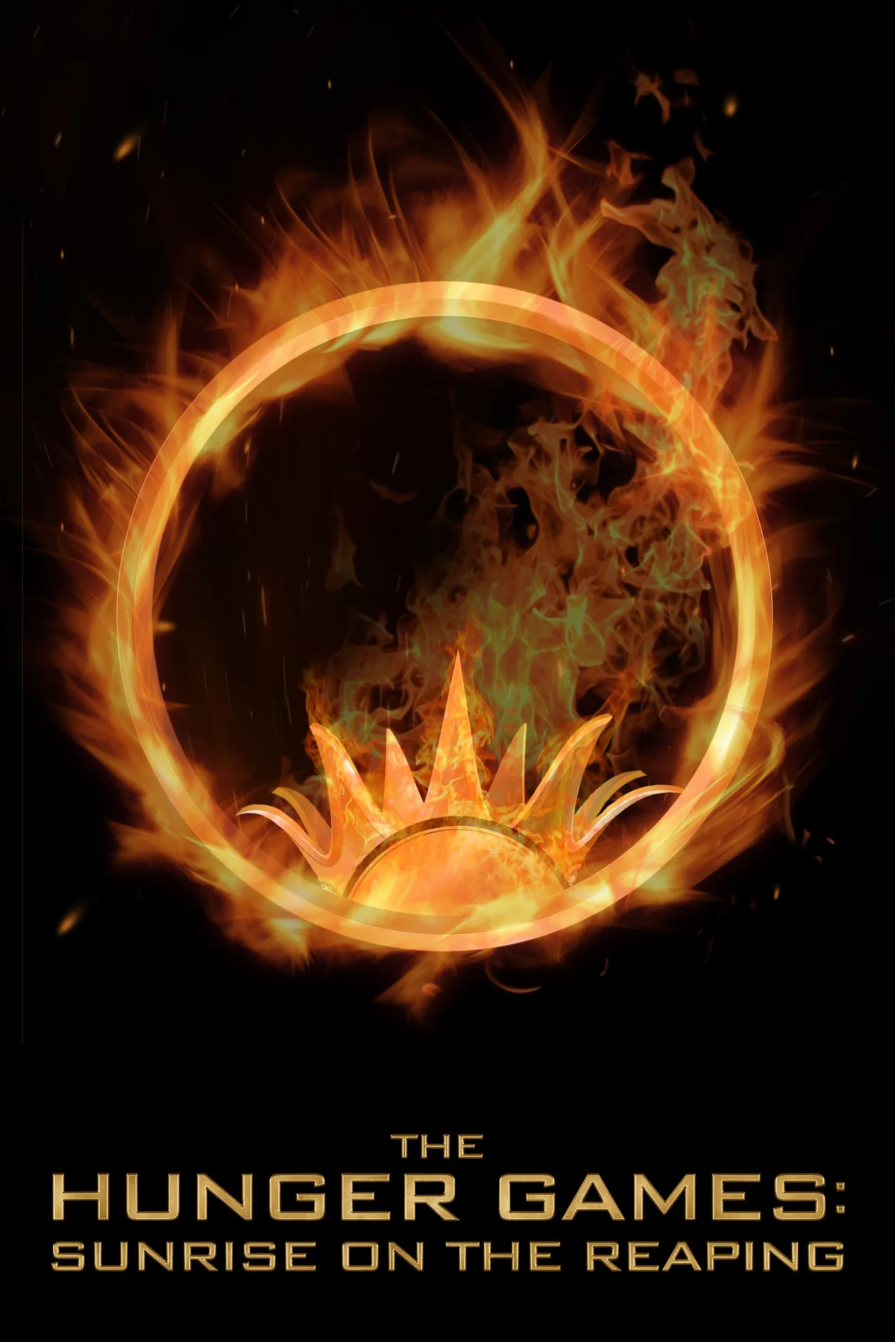 Arte de divulgação de Hunger Games: Sunrise on the Reaping