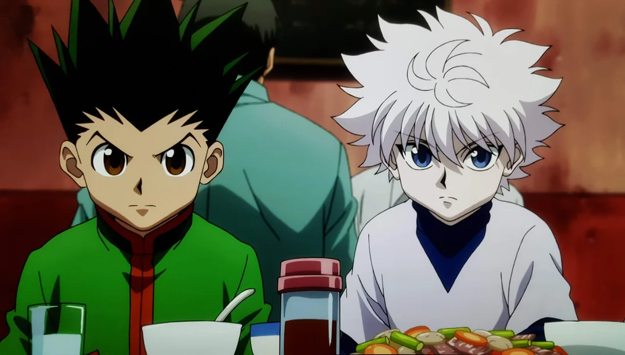 Gon e Killua, de Hunter x Hunter