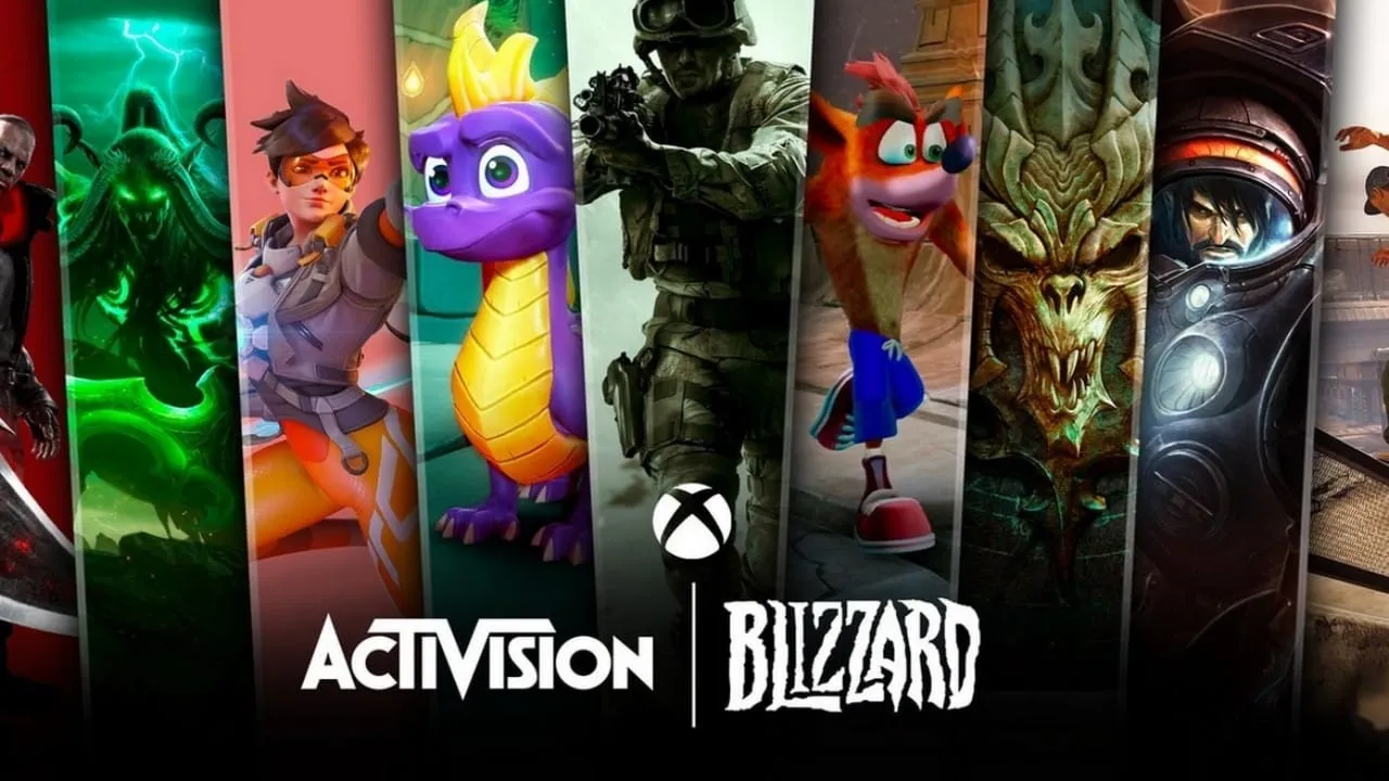 capa dos jogos e franquias da Activision Blizzard