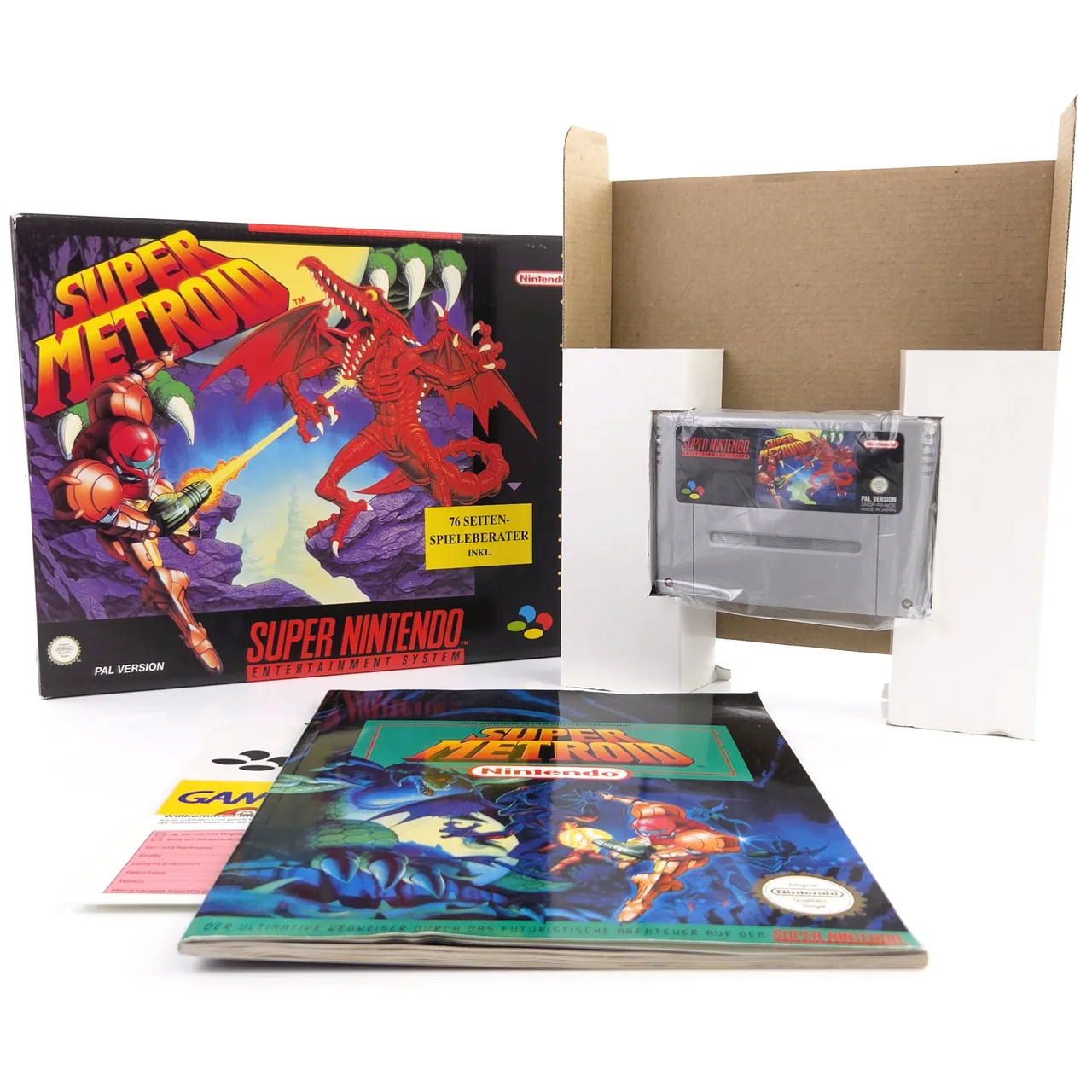 Cena de Super Metroid no Super Nintendo