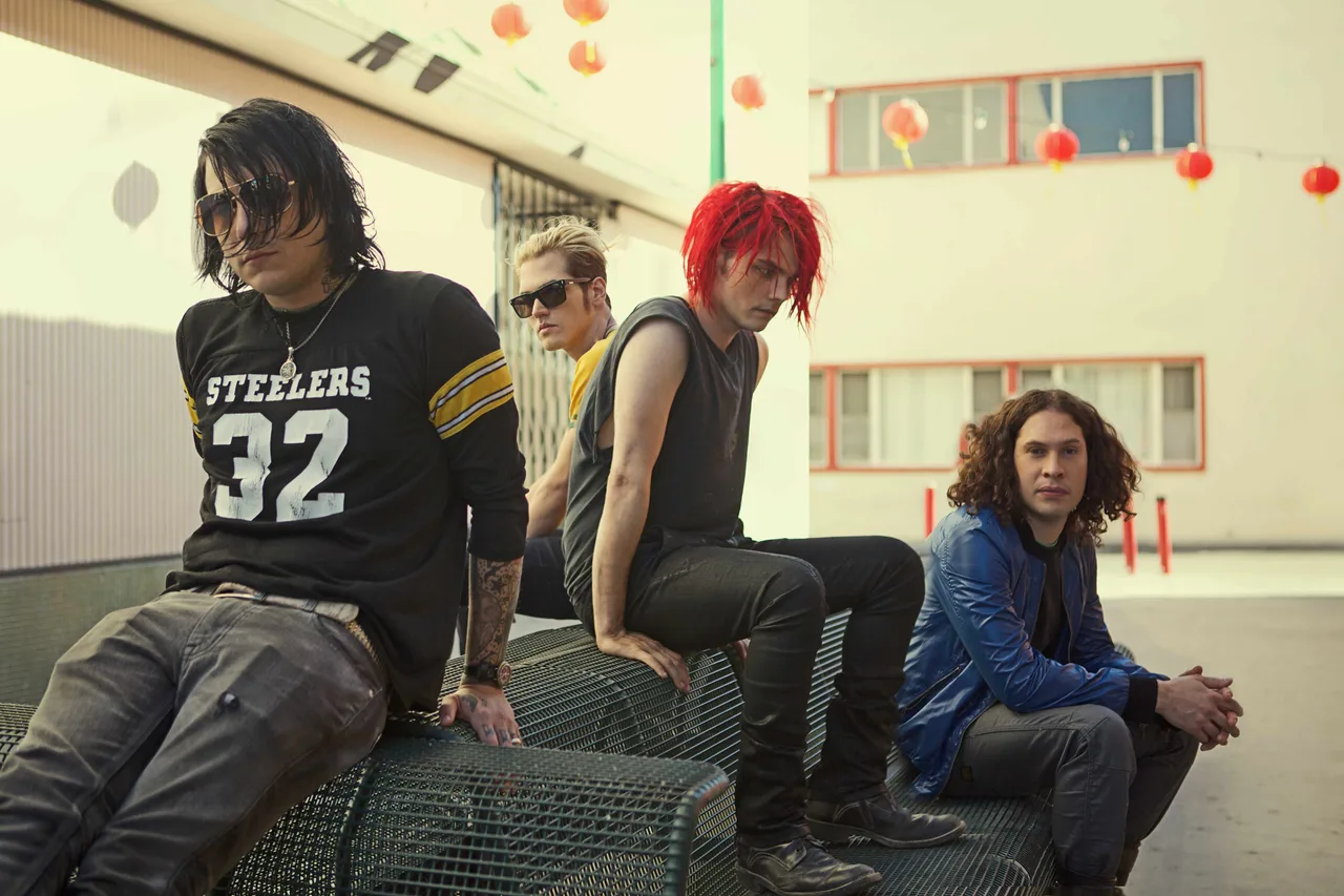 My Chemical Romance tocando ao vivo