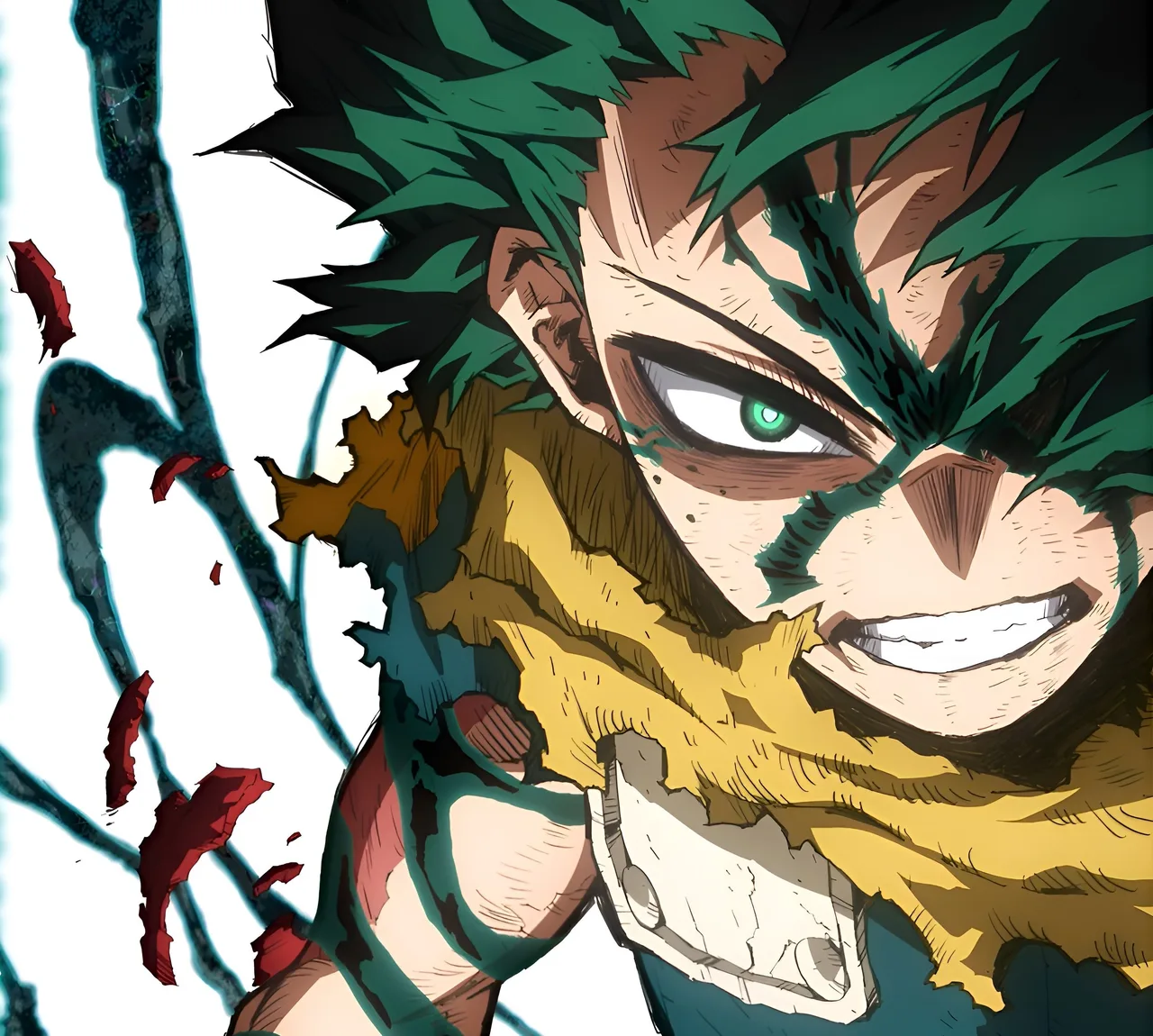 Izuku Midoriya, o Deku, protagonista de My Hero Academia