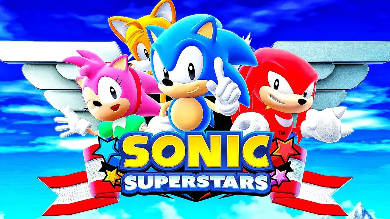 capa do novo sonic superstars