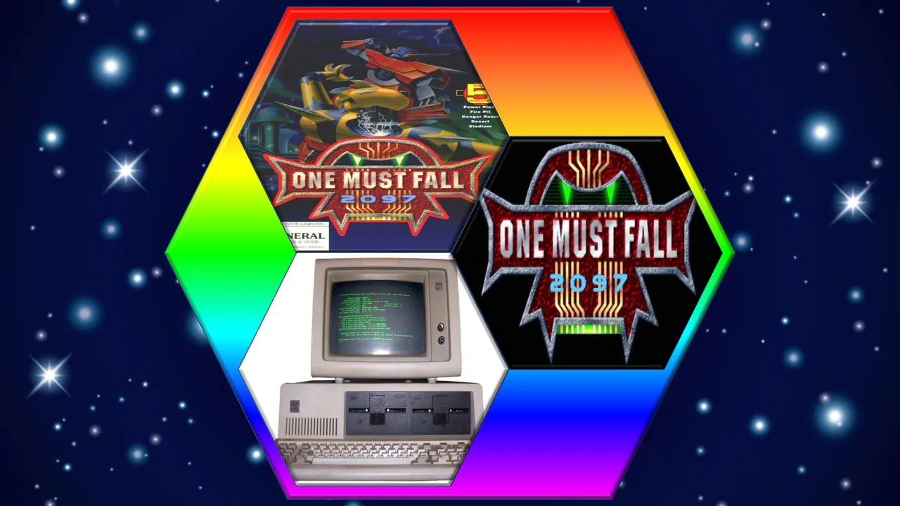 Tela-título de One Must Fall 2097