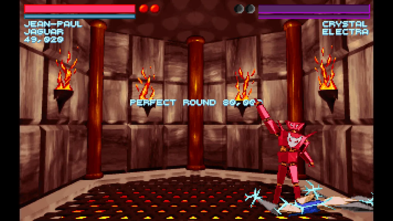 Gameplay de One Must Fall 2097
