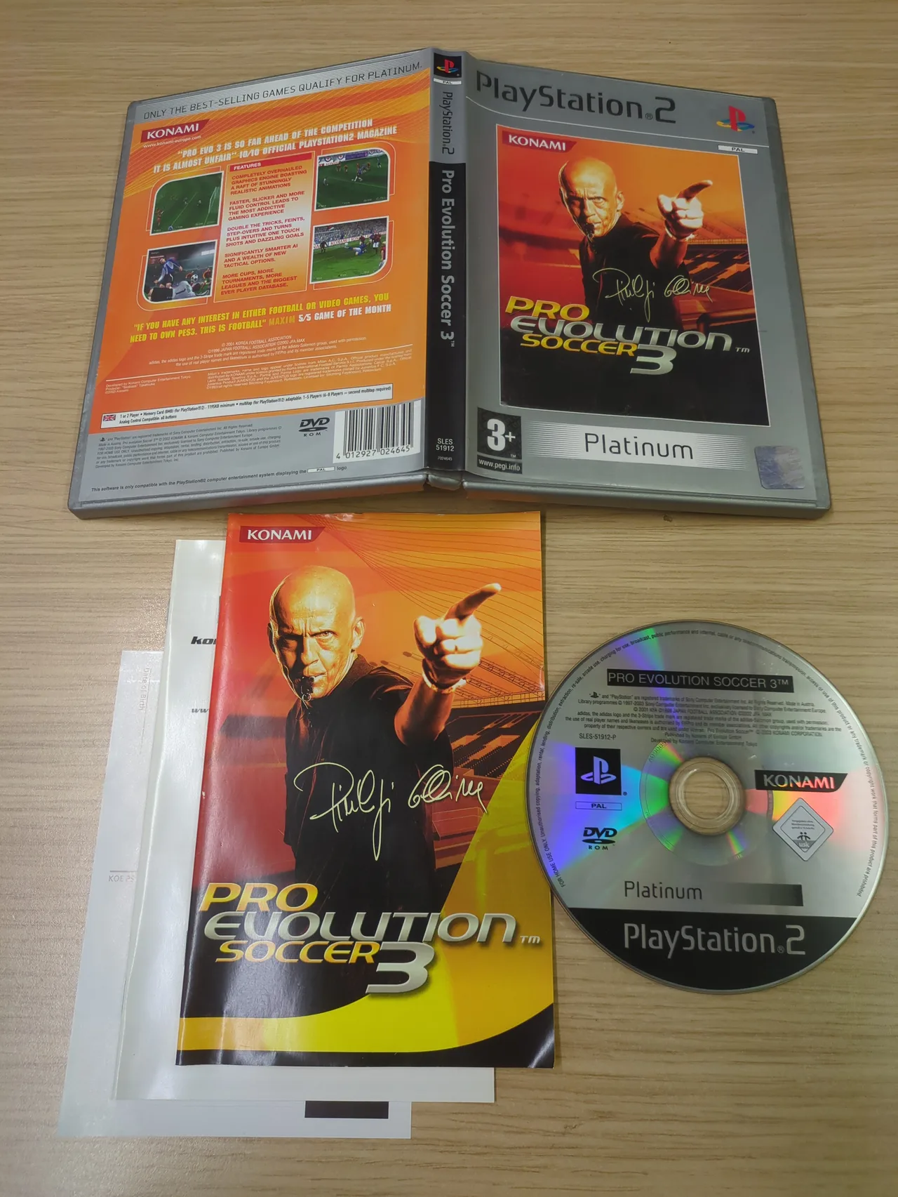 Capa de Pro Evolution Soccer 3 (Winning Eleven 7 International) para PlayStation 2