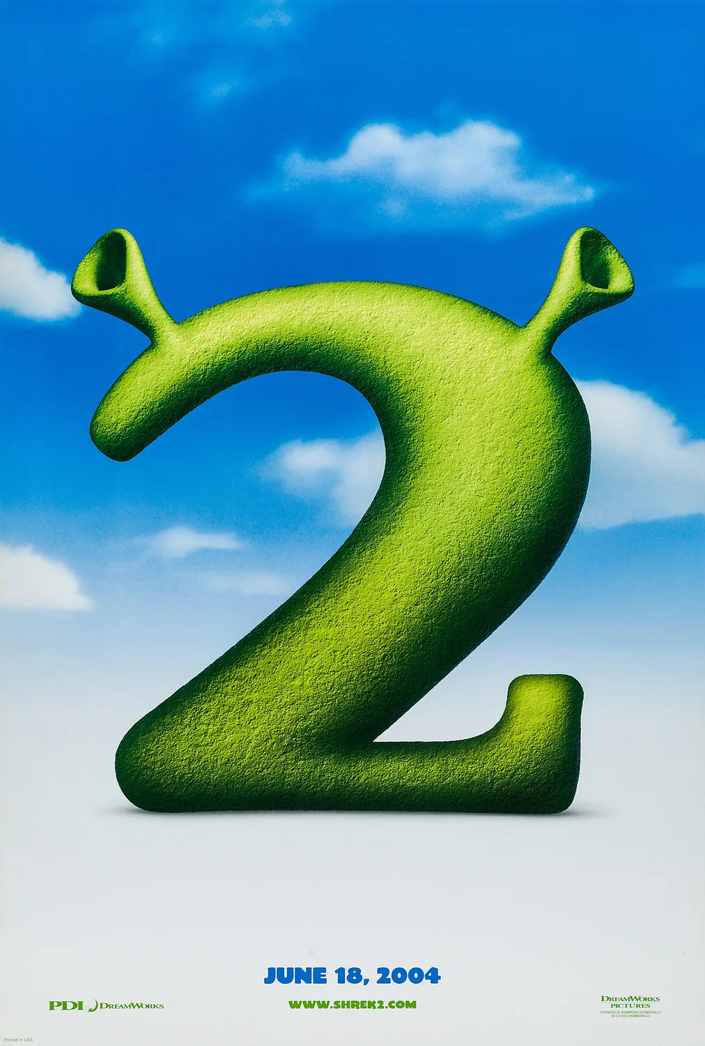 Pôster oficial do filme Shrek 2 (2004)