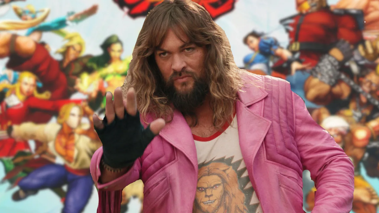 Jason Momoa como Blanka em Street Fighter