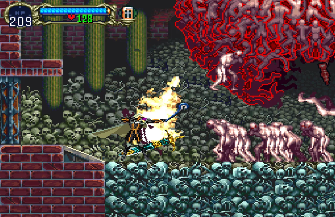 Gameplay de Symphony of the Night