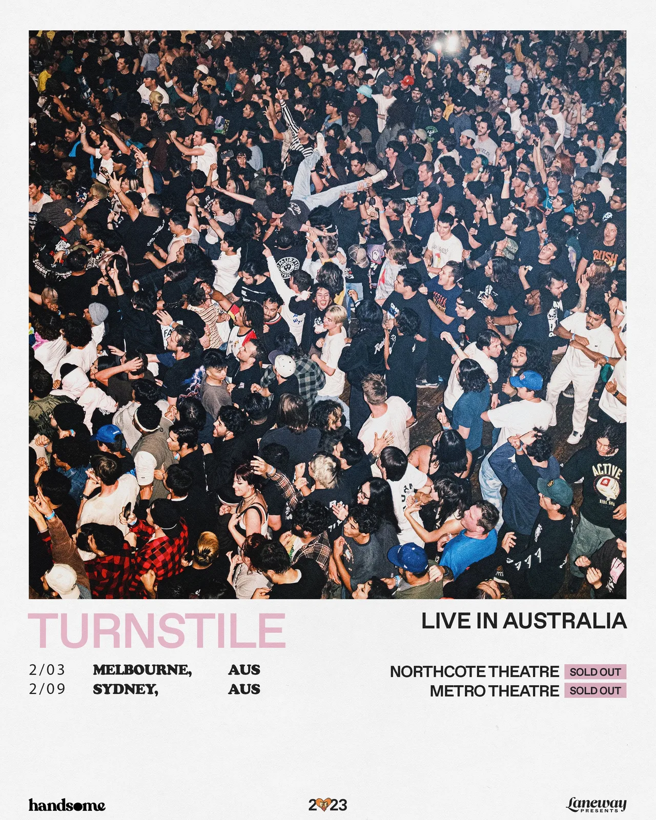 Turnstile anuncia a 'Never Enough Tour Pt. 2' e segue empurrando o hardcore para frente
