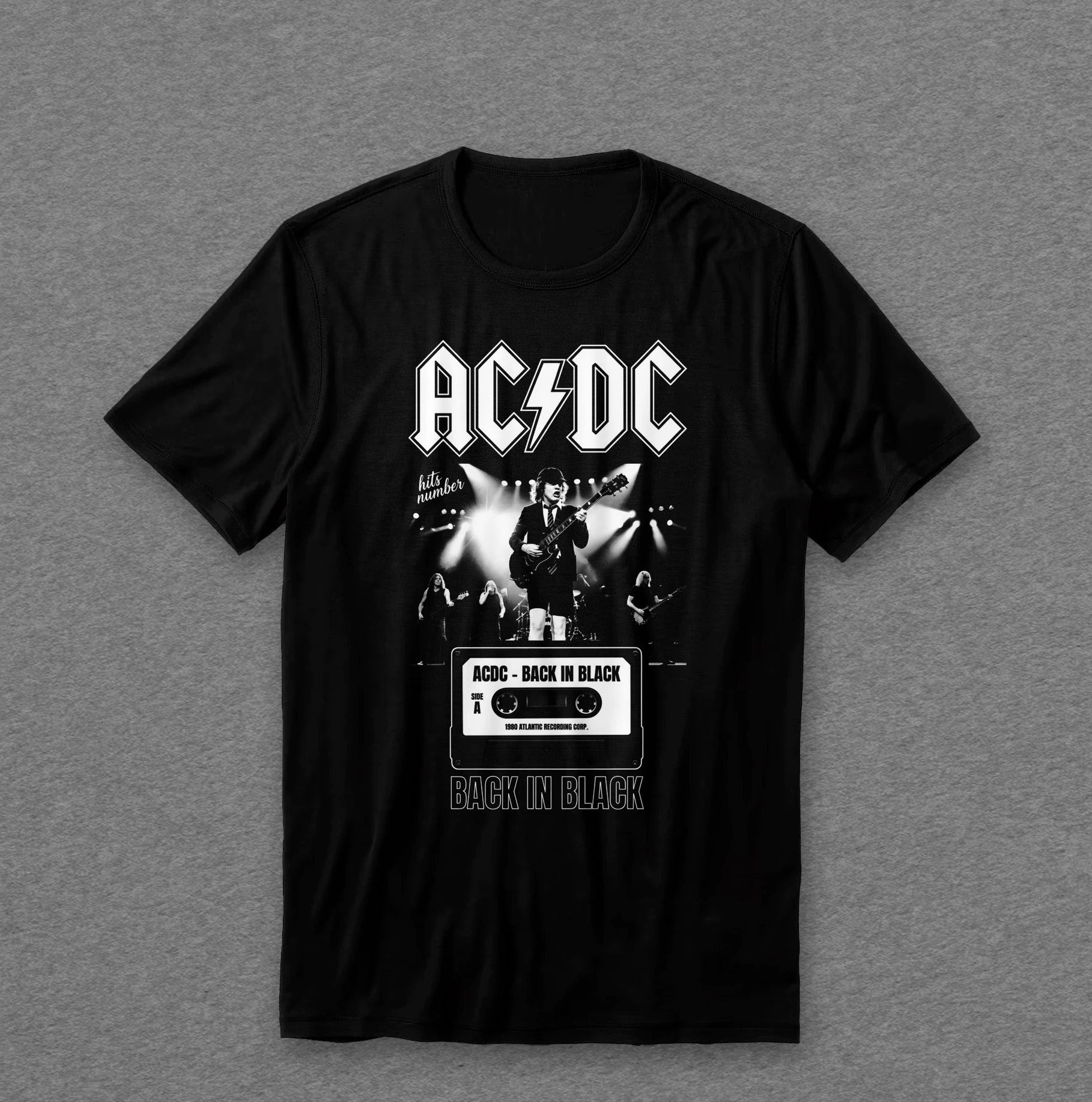 Camiseta AC/DC — Logo Clássico