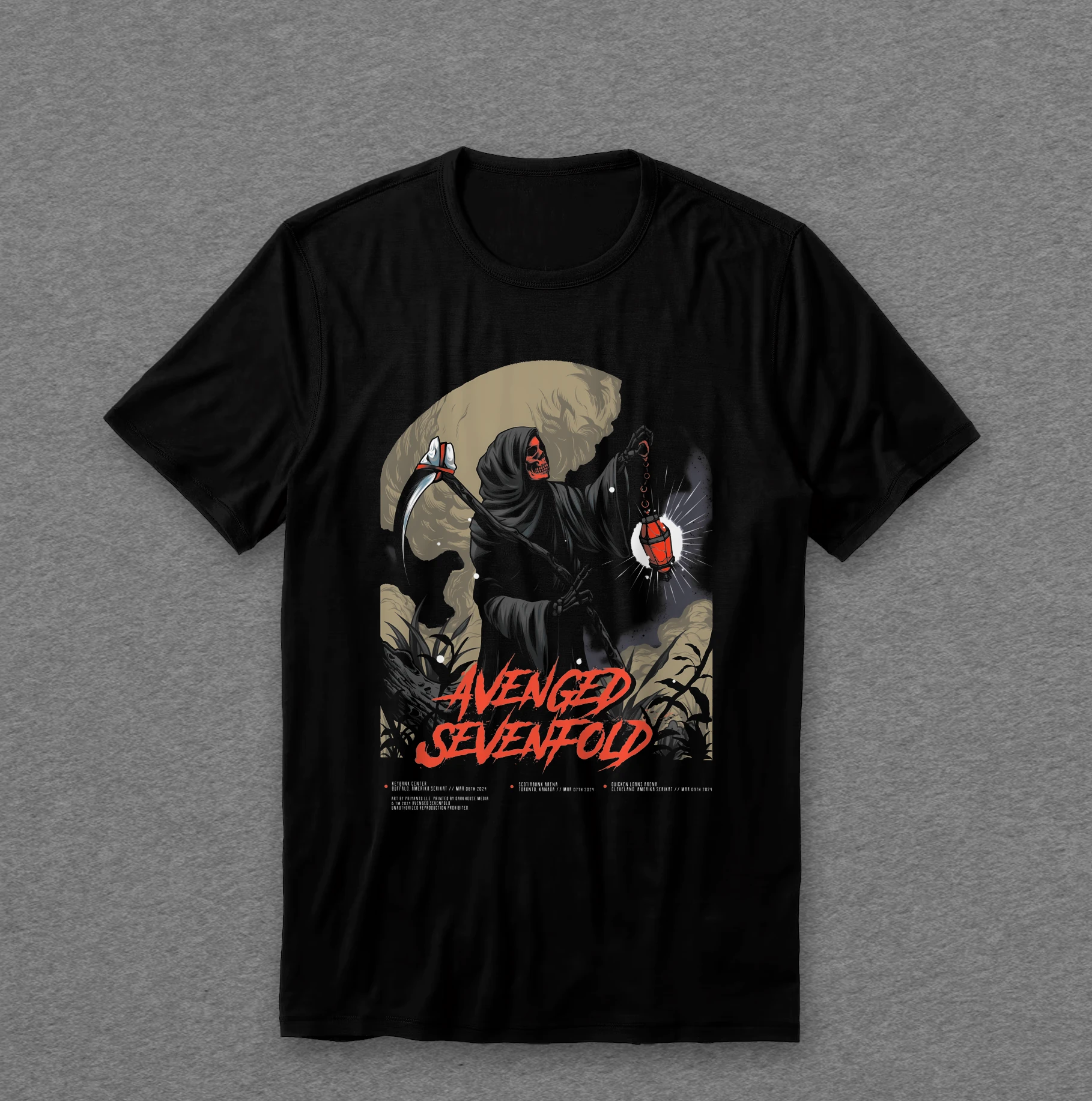 Camiseta Avenged Sevenfold — Nightmare