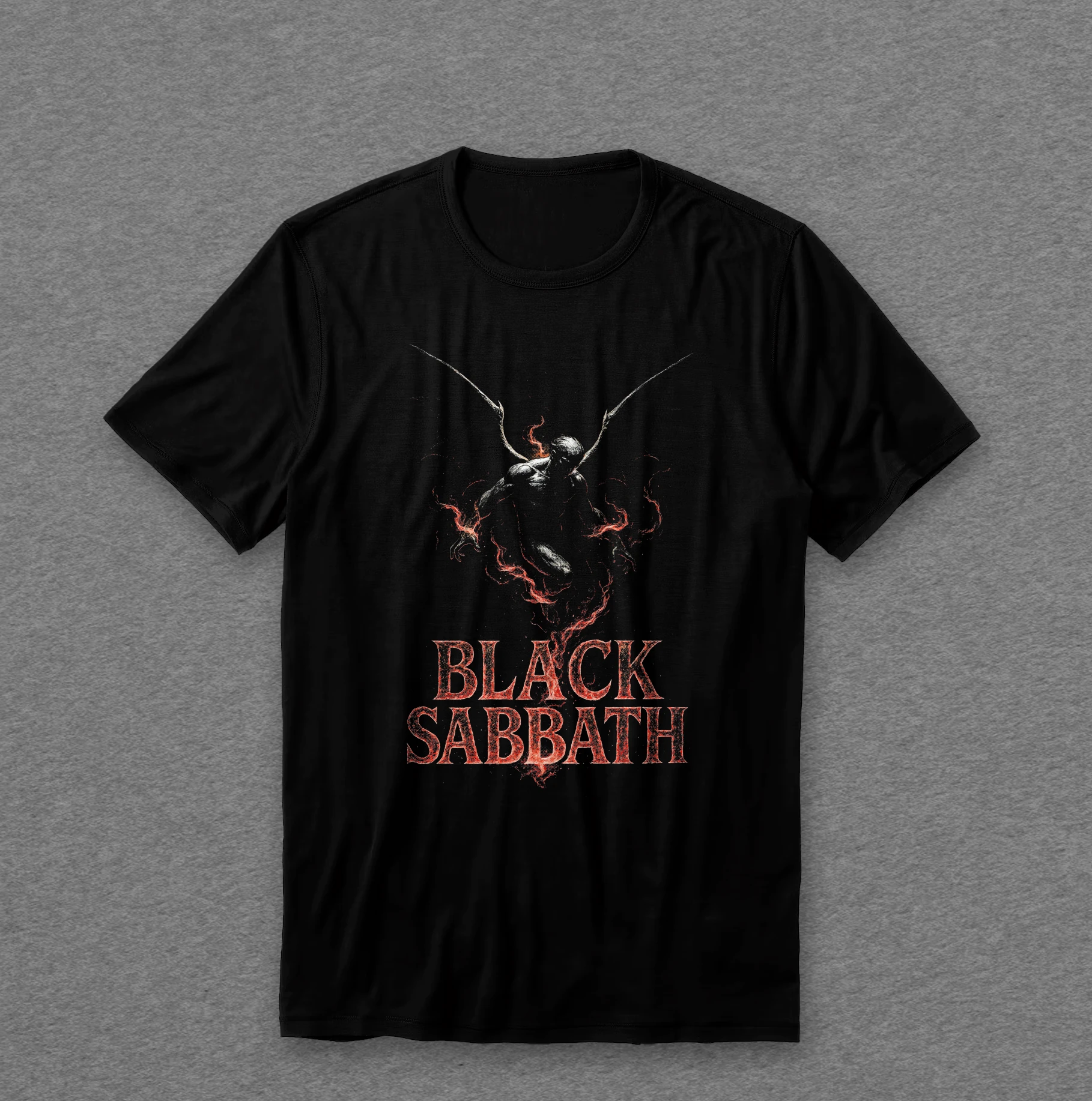 Camiseta Black Sabbath — Anjo Caído