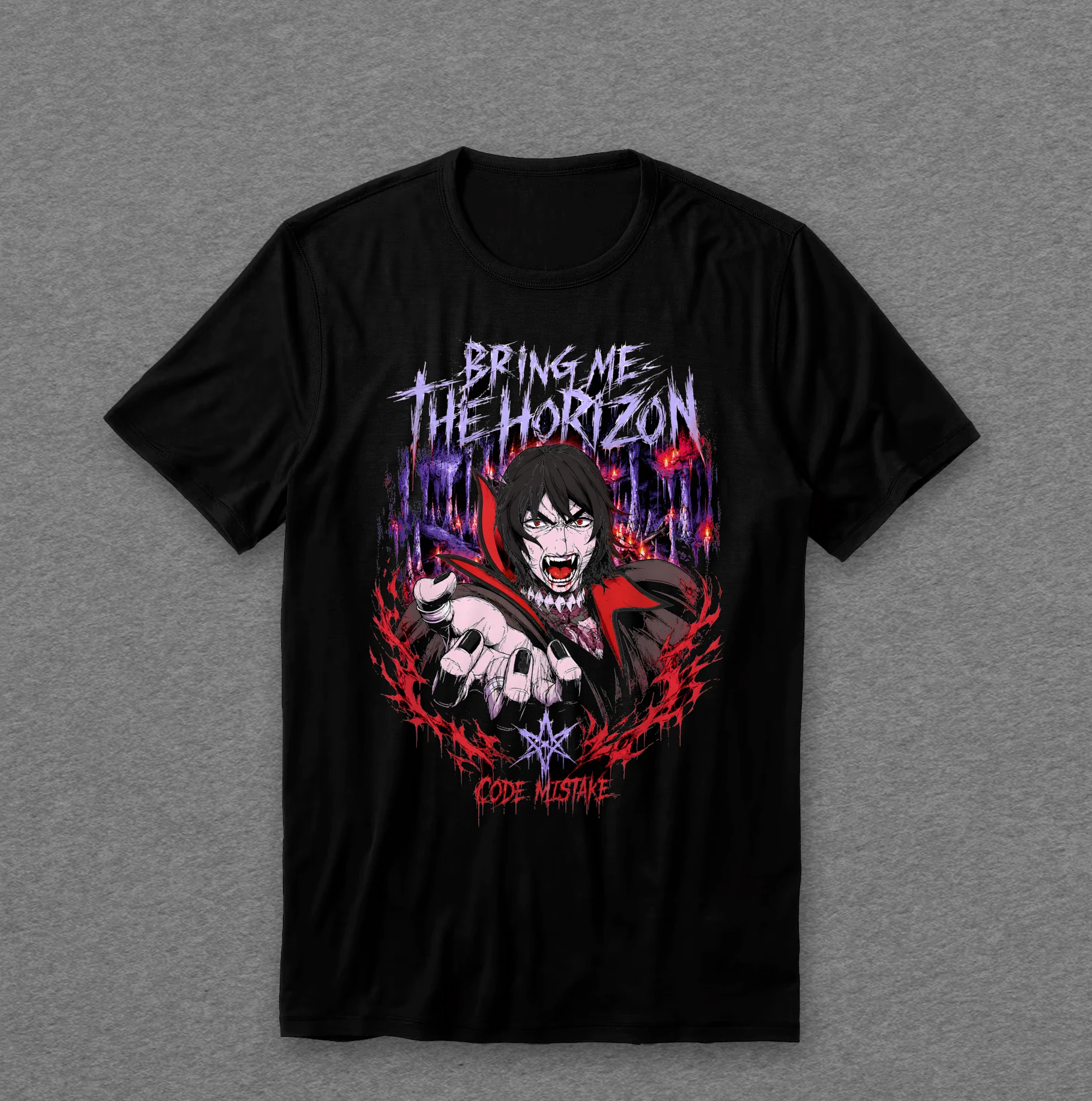 Camiseta Bring Me the Horizon — Vampiro