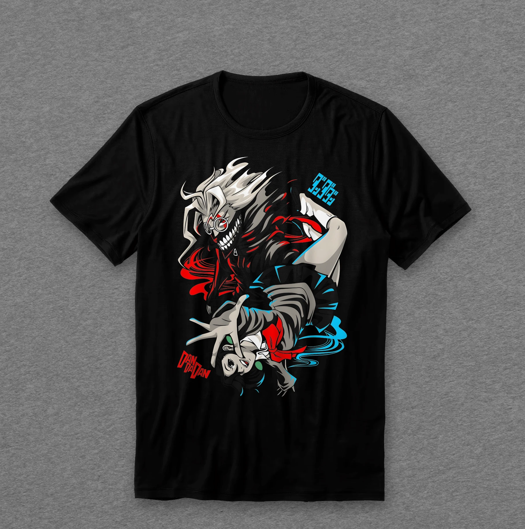 Camiseta Dandadan — Momo e Turbo Vovó