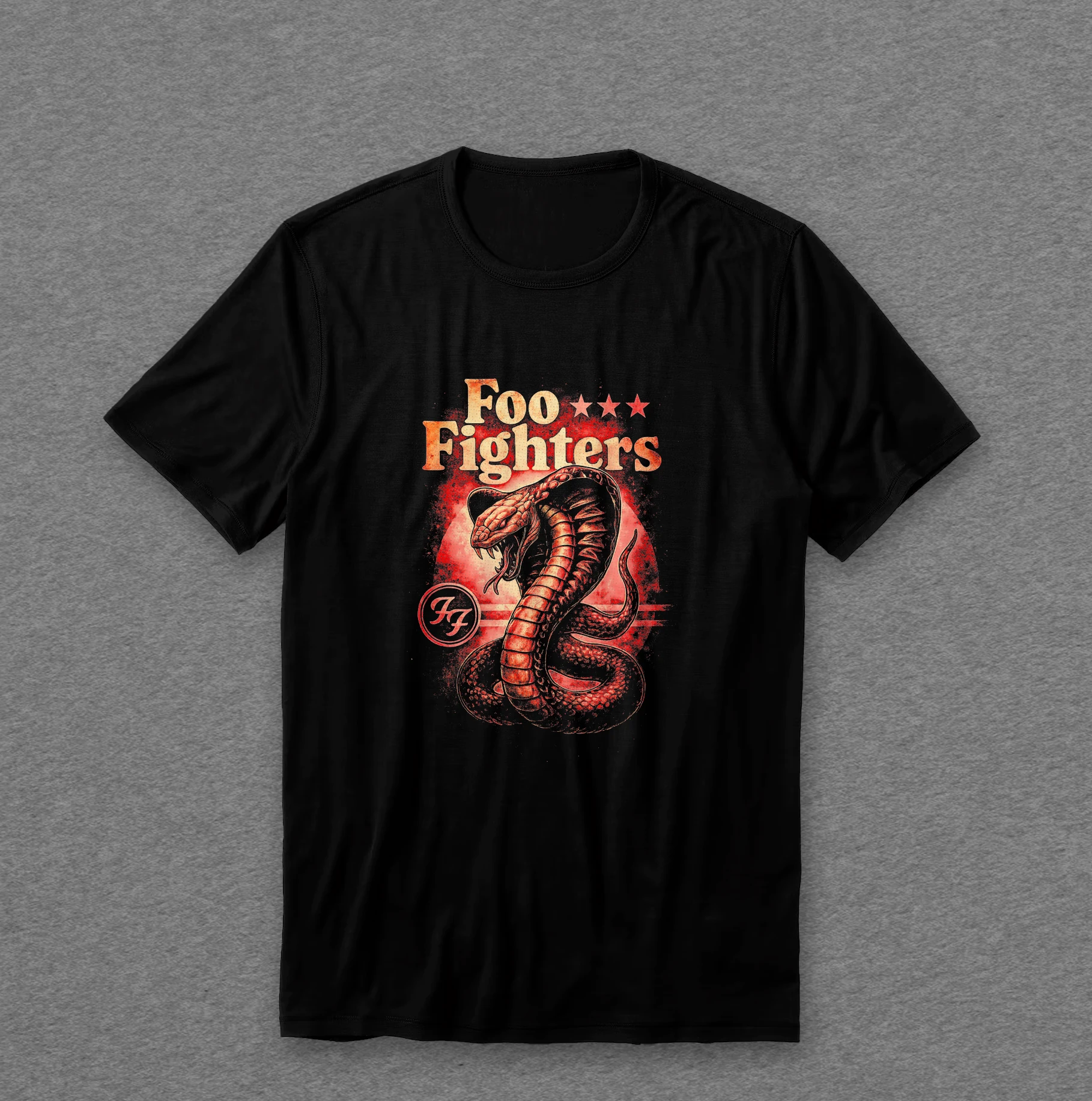 Camiseta Foo Fighters — Cobra