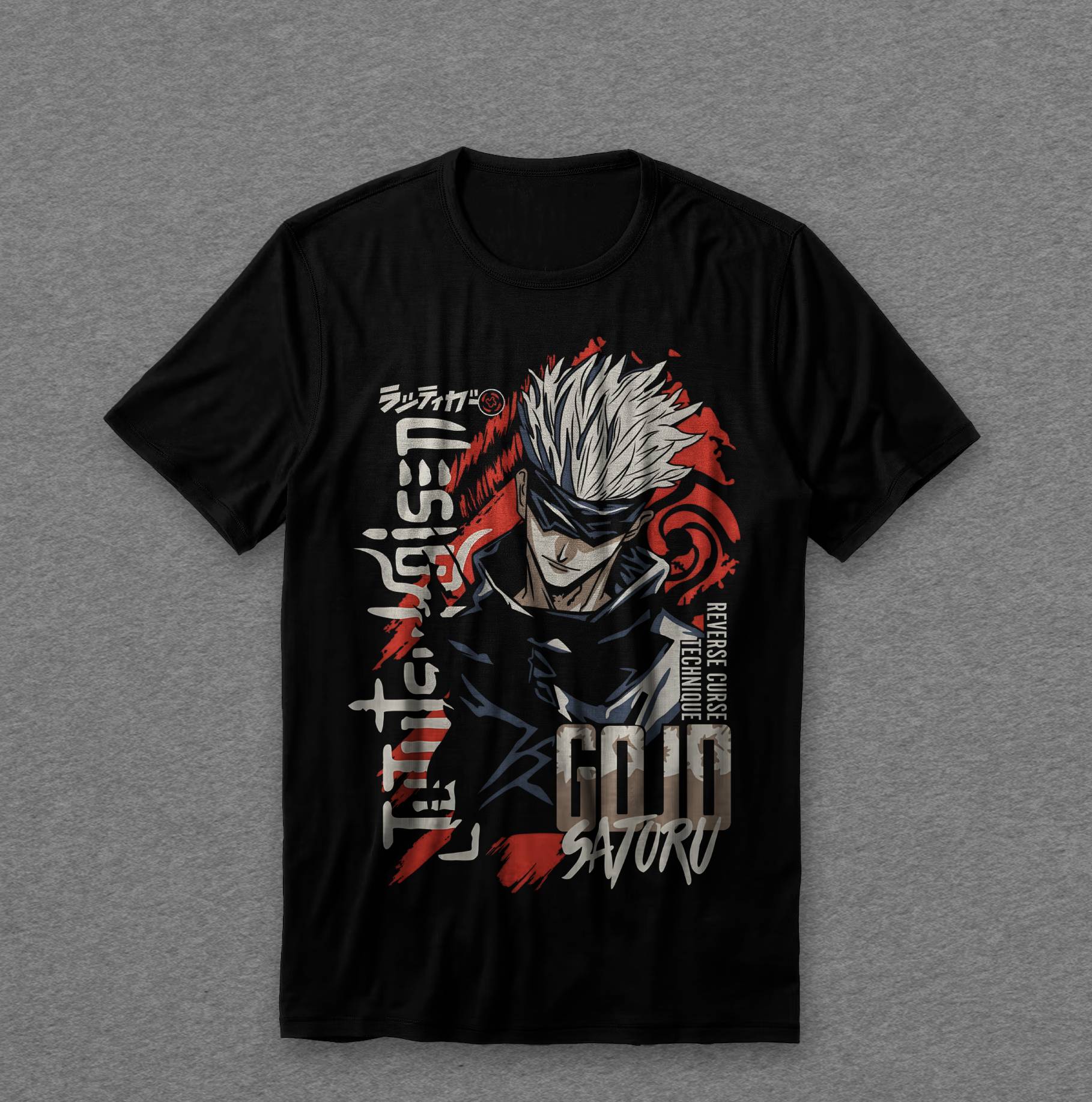 Camiseta Gojo Satoru — Jujutsu Kaisen