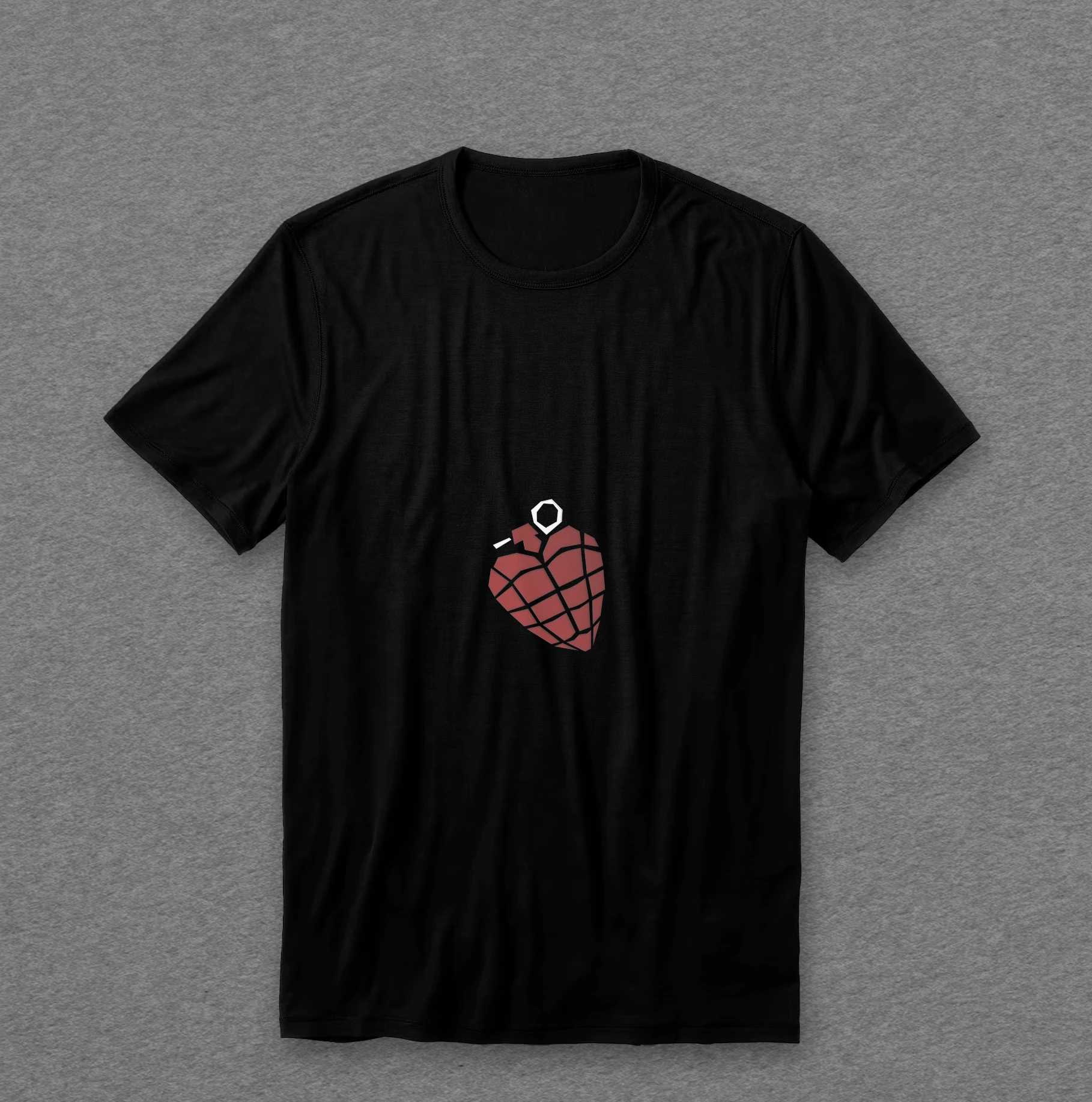 Camiseta Green Day — Coração Granada