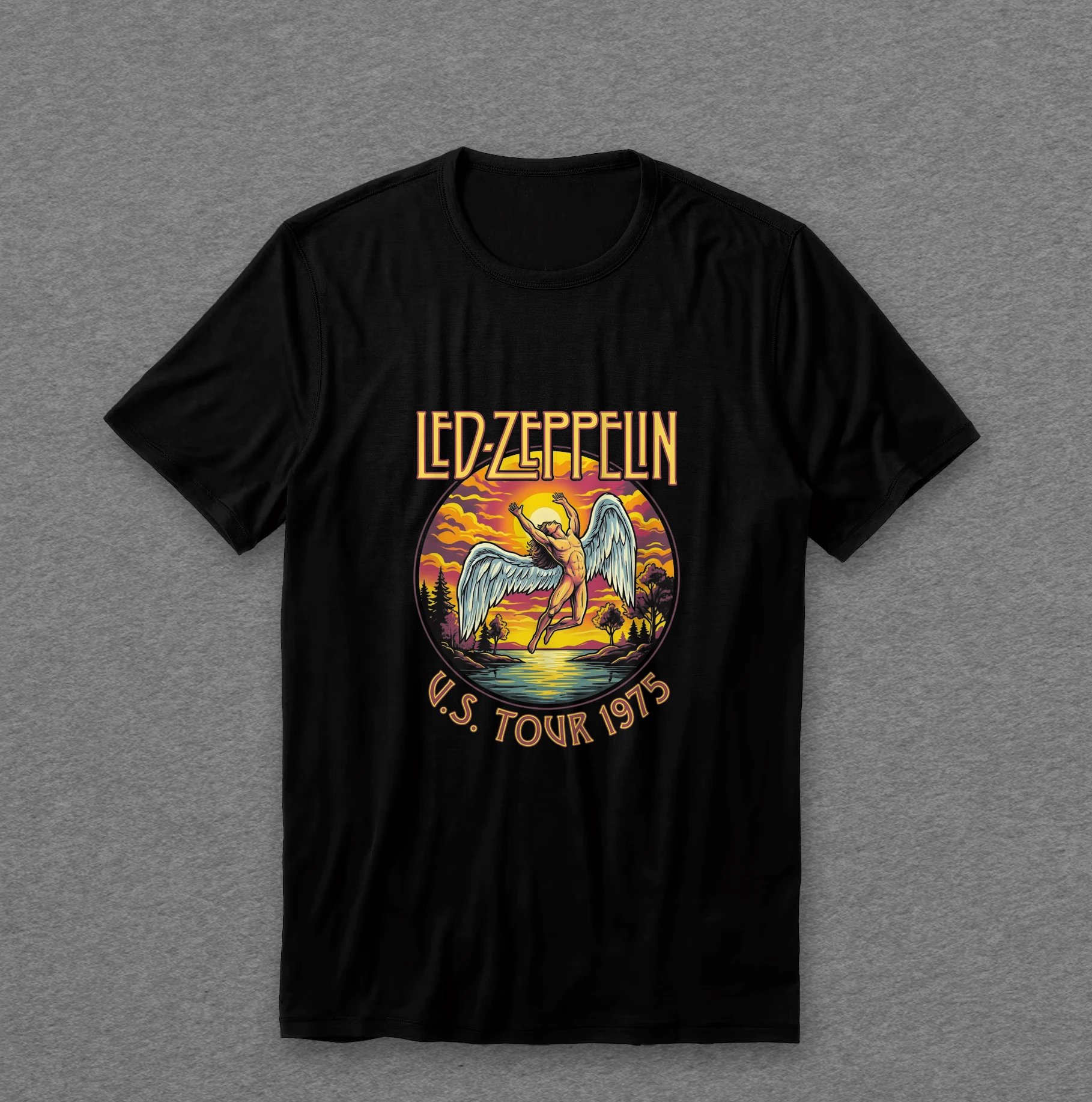 Camiseta Led Zeppelin — USA Tour