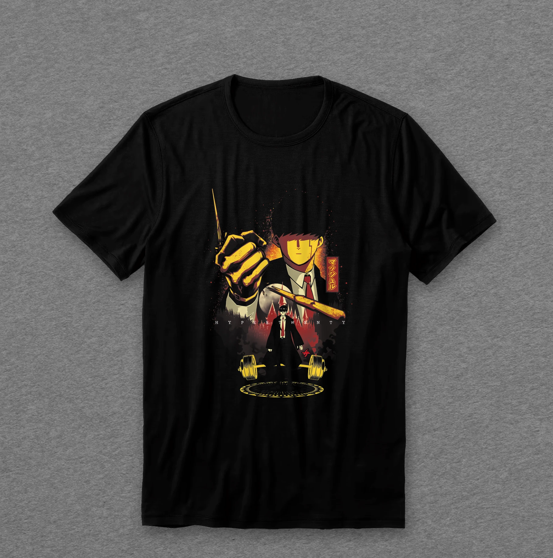 Camiseta Mashle — Hyper Twenty