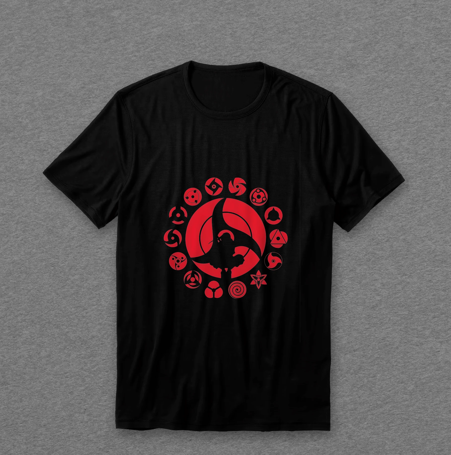 Camiseta Naruto — Itachi (dojutsu)