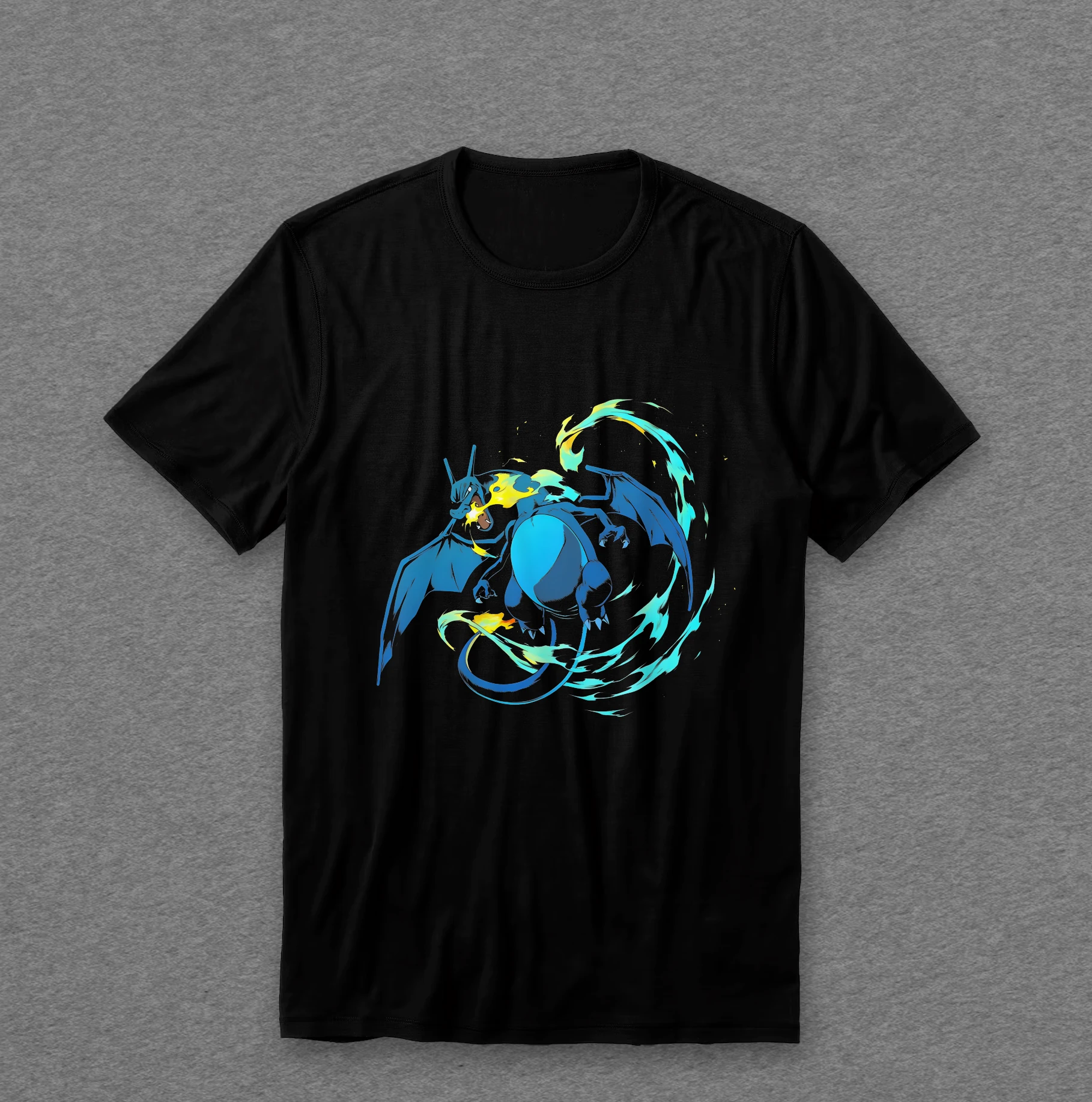 Camiseta Pokémon — Mega Charizard X
