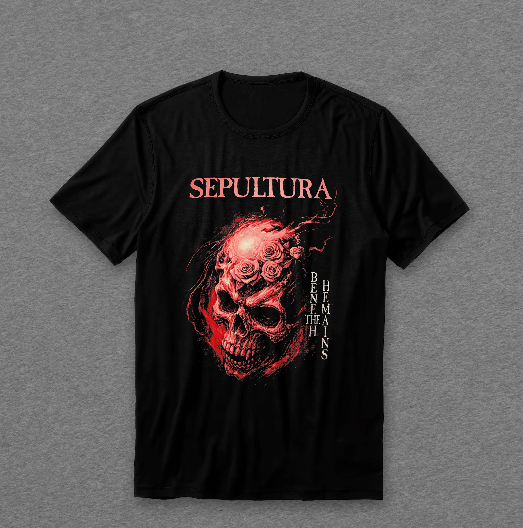 Camiseta Sepultura — Caveira