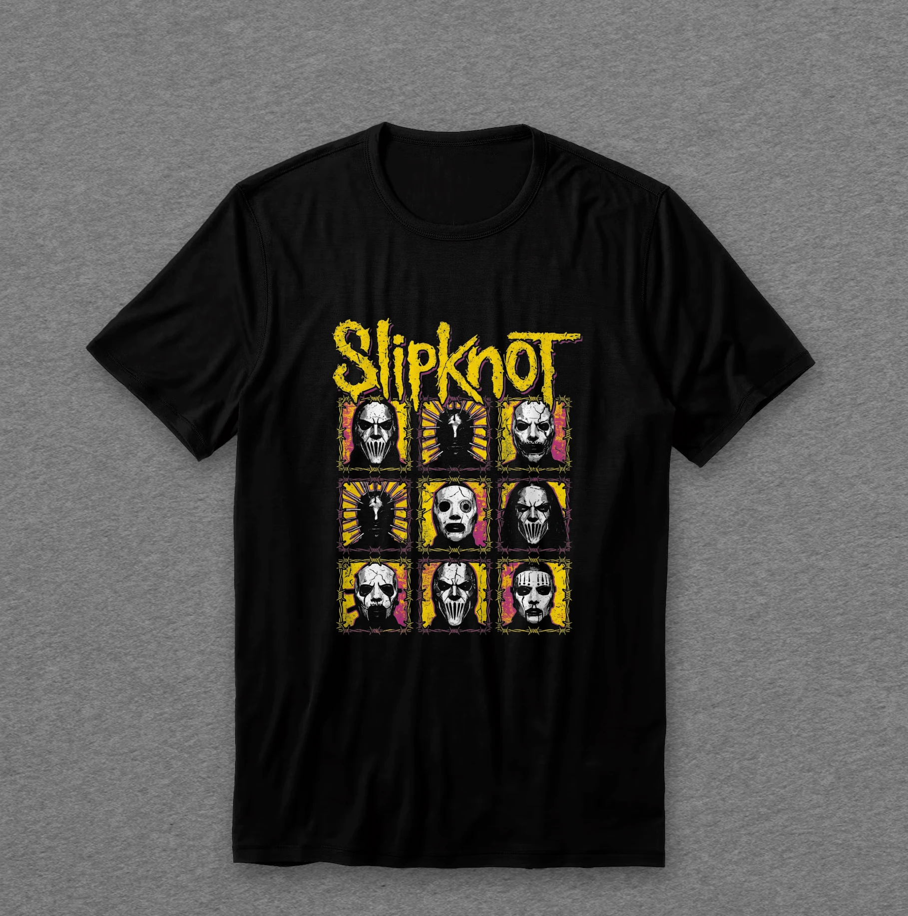 Camiseta Slipknot — Máscaras
