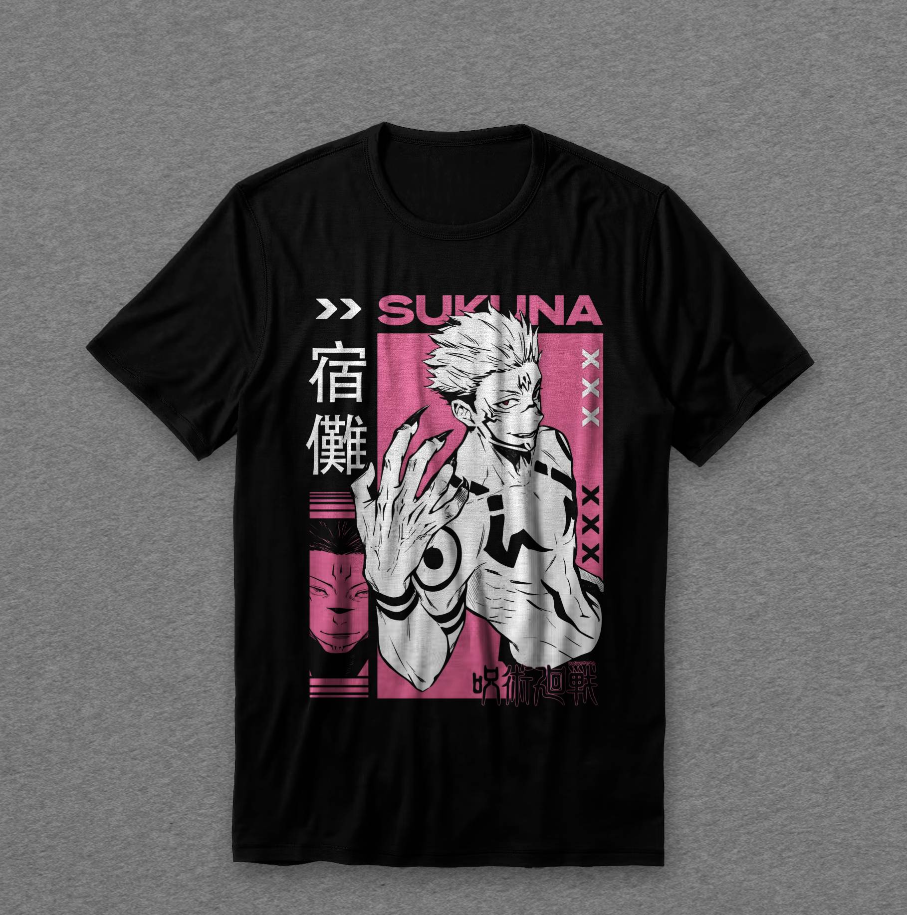 Camiseta Sukuna — Jujutsu Kaisen