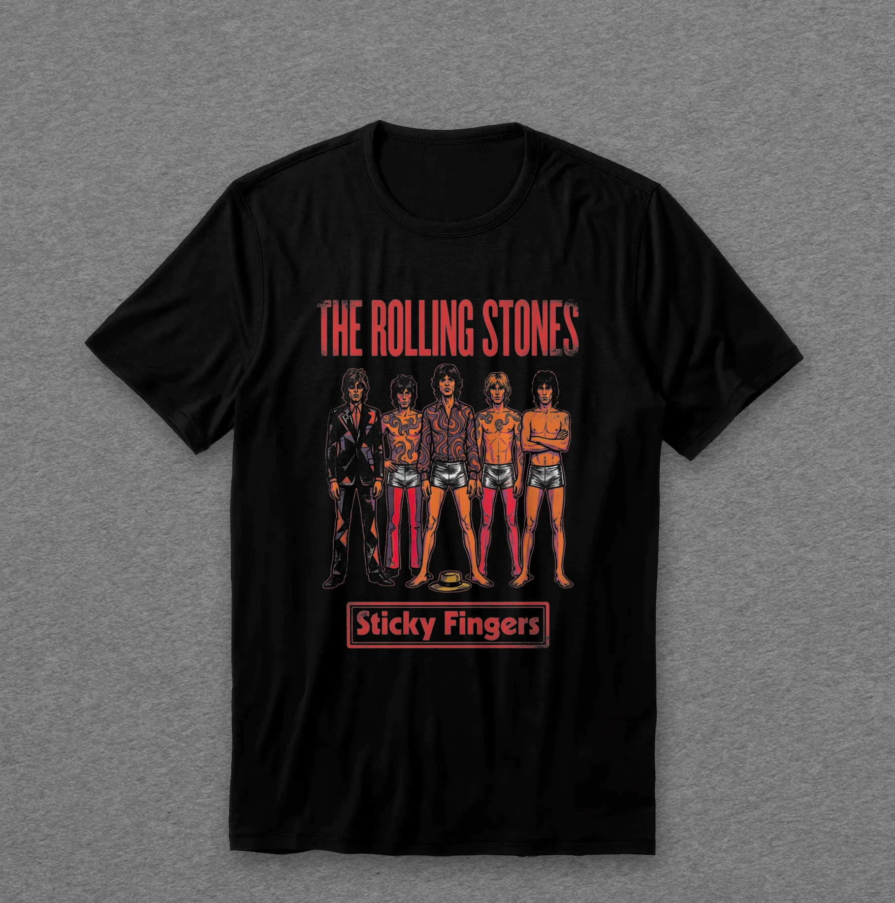 Camiseta The Rolling Stones — Sticky Fingers