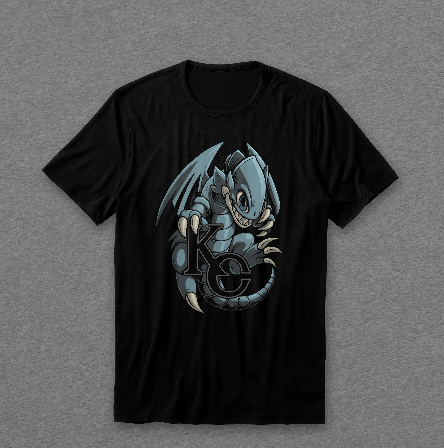 Camiseta Yu-Gi-Oh! — Blue-Eyes White Dragon